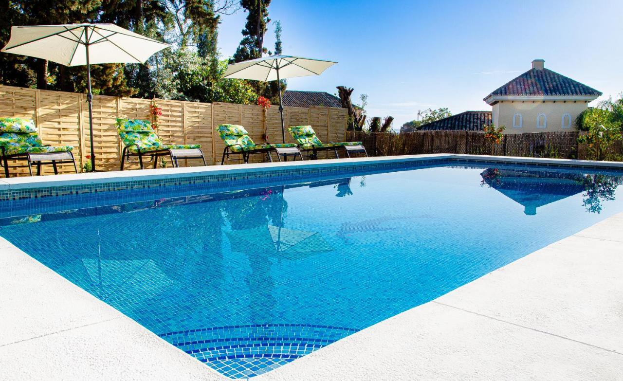 Villa Maria In El Rosario - Mit Sicht Auf Gibralta Marbella Esterno foto