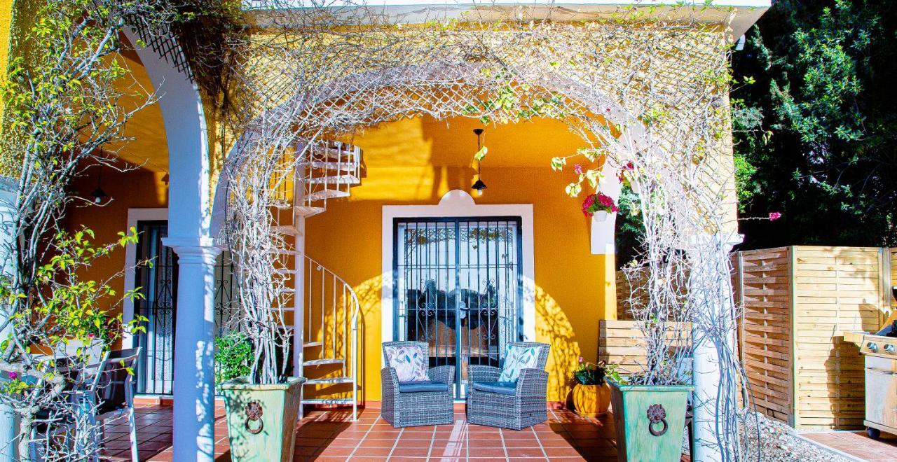 Villa Maria In El Rosario - Mit Sicht Auf Gibralta Marbella Esterno foto