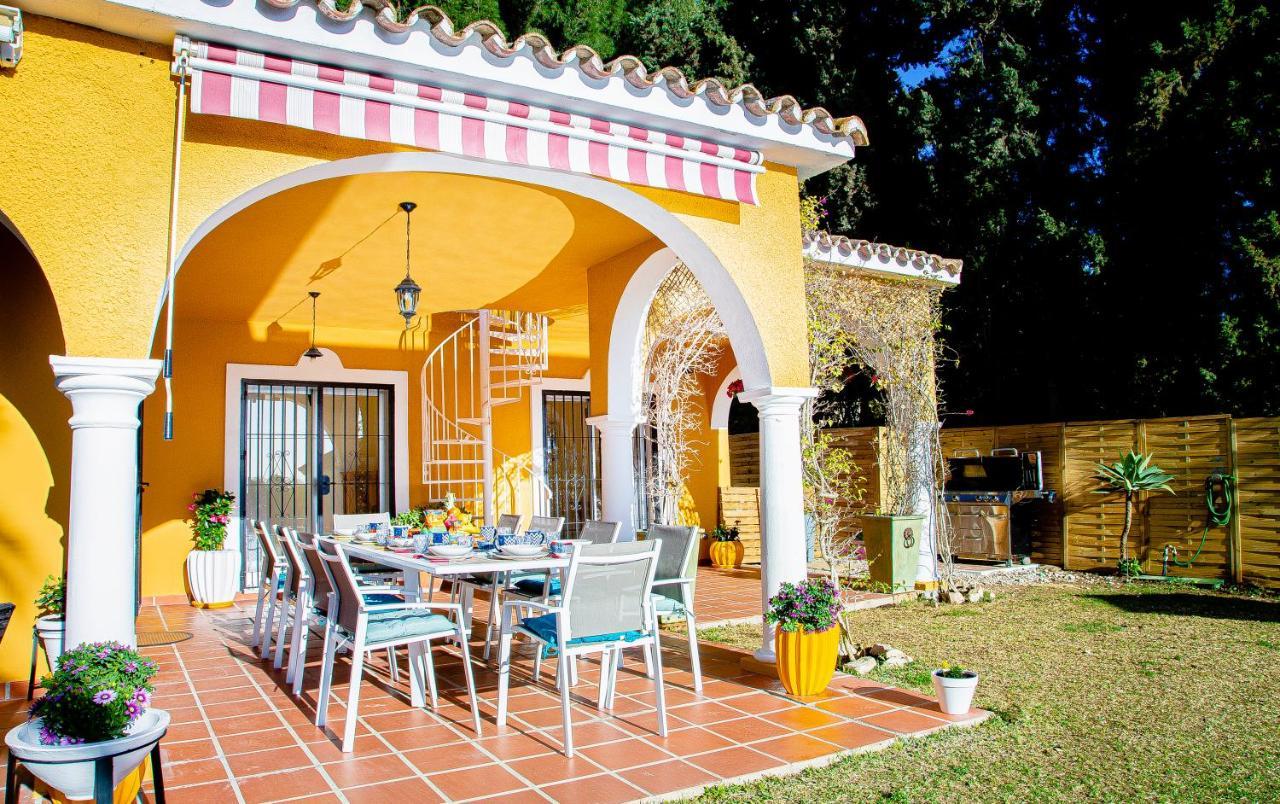 Villa Maria In El Rosario - Mit Sicht Auf Gibralta Marbella Esterno foto